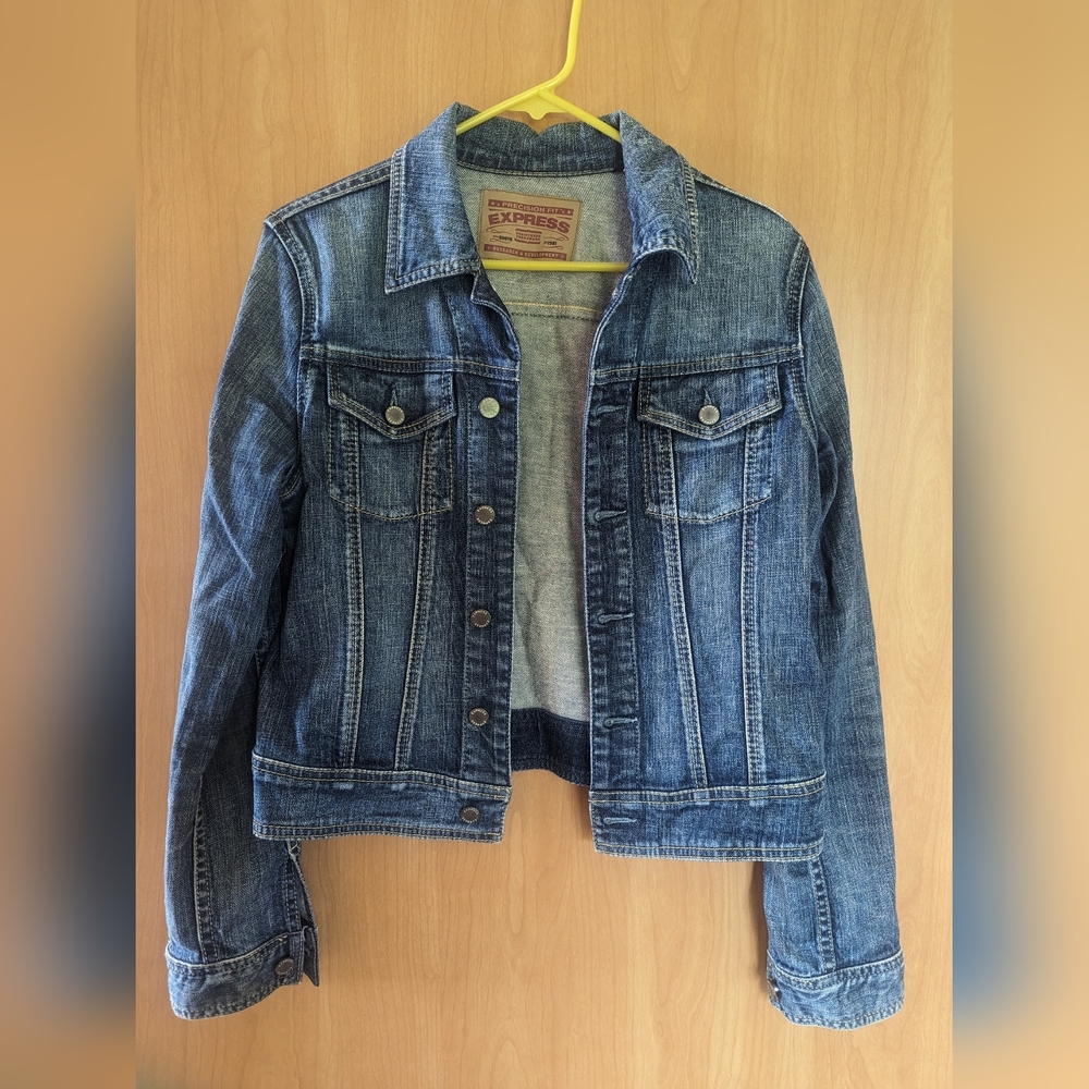 Express Denim Jacket, size Medium